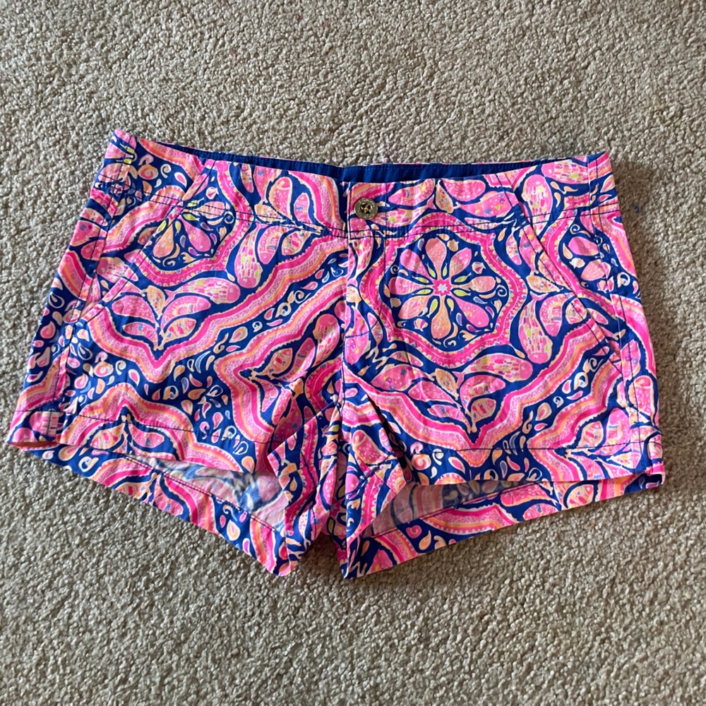 Lilly Pulitzer pink shorts